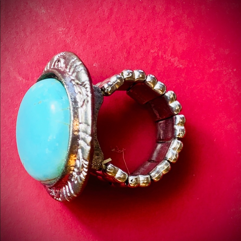Huge Turquoise Ring - Picture 2 of 4